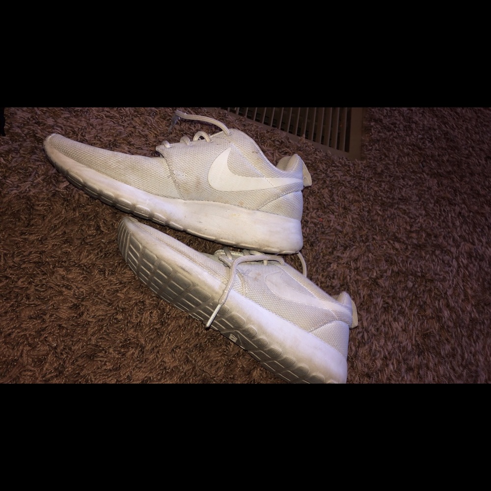 nike shoes. need to be cleaned.